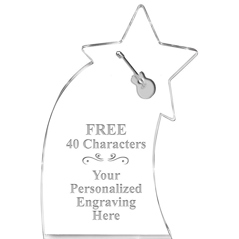 8" SHOOTING STAR ACRYLIC