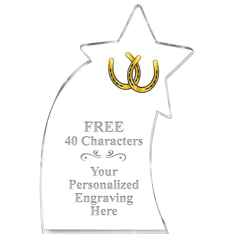 8" SHOOTING STAR ACRYLIC