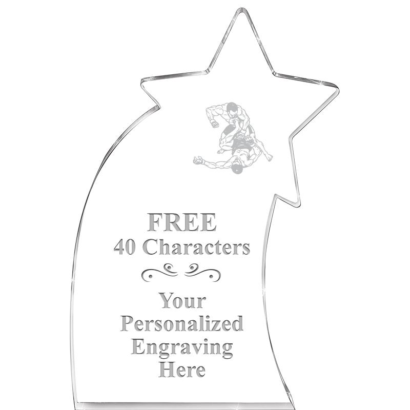 8" SHOOTING STAR ACRYLIC