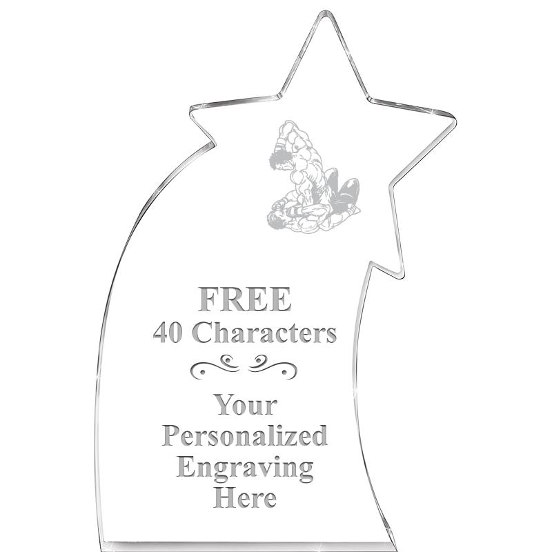 8" SHOOTING STAR ACRYLIC