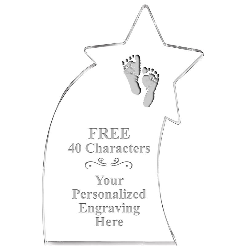 8" SHOOTING STAR ACRYLIC