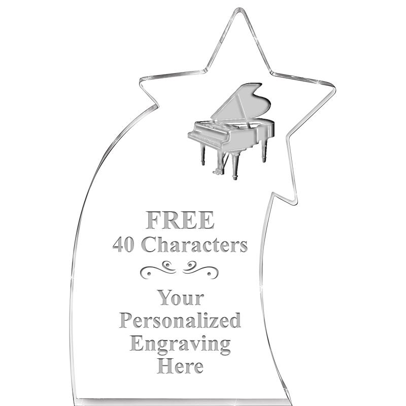 8" SHOOTING STAR ACRYLIC