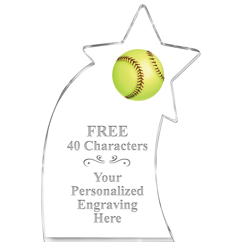 8" SHOOTING STAR ACRYLIC