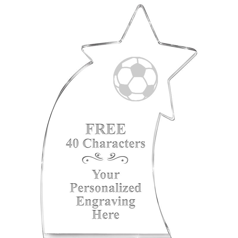 8" SHOOTING STAR ACRYLIC