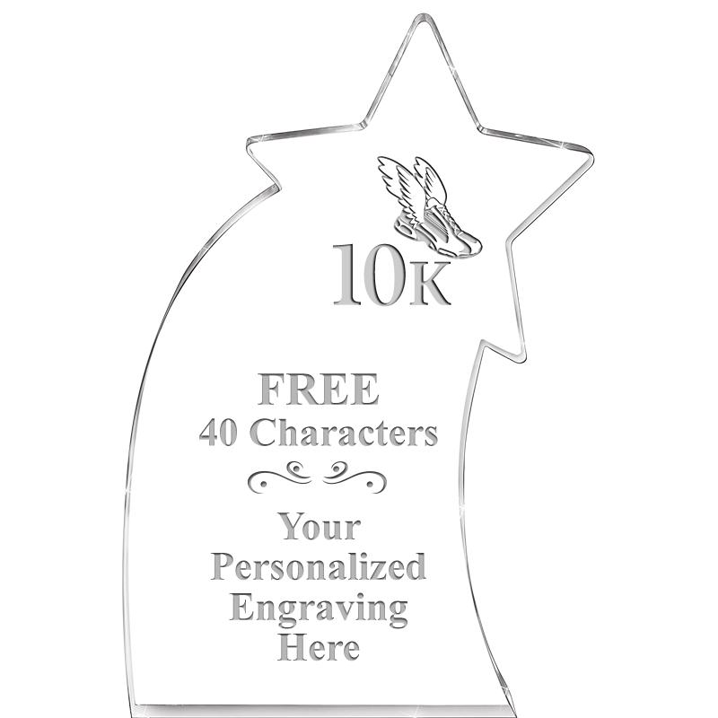 8" SHOOTING STAR ACRYLIC