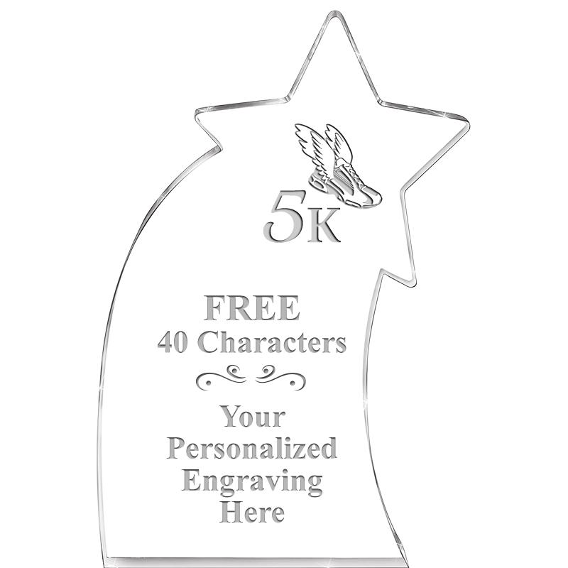 8" SHOOTING STAR ACRYLIC