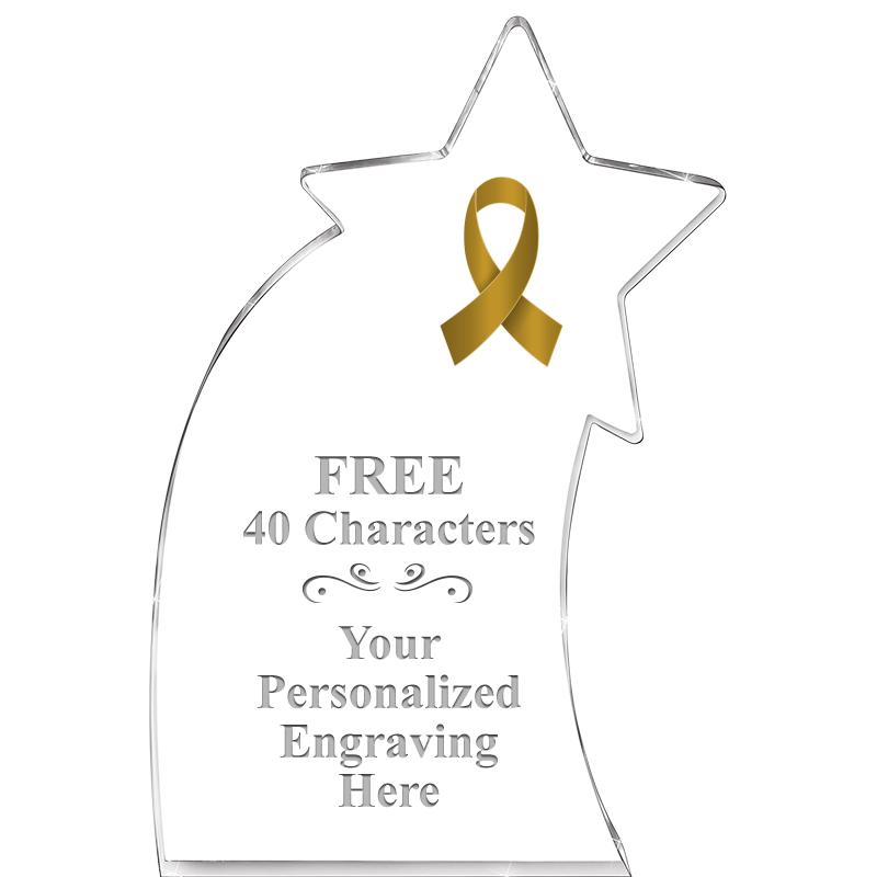 8" SHOOTING STAR ACRYLIC