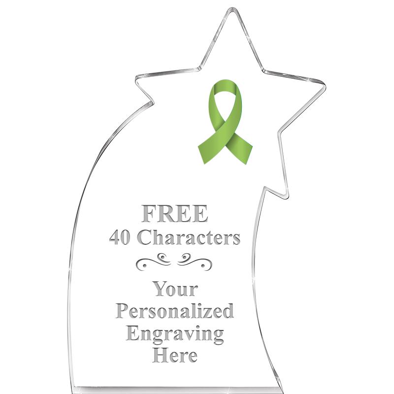 8" SHOOTING STAR ACRYLIC