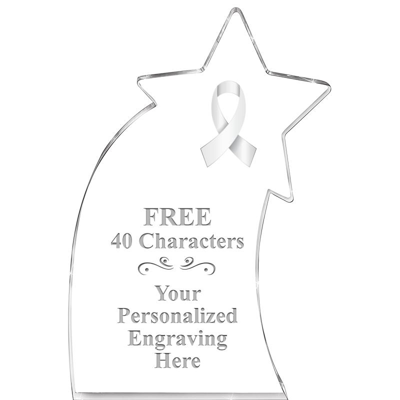 8" SHOOTING STAR ACRYLIC