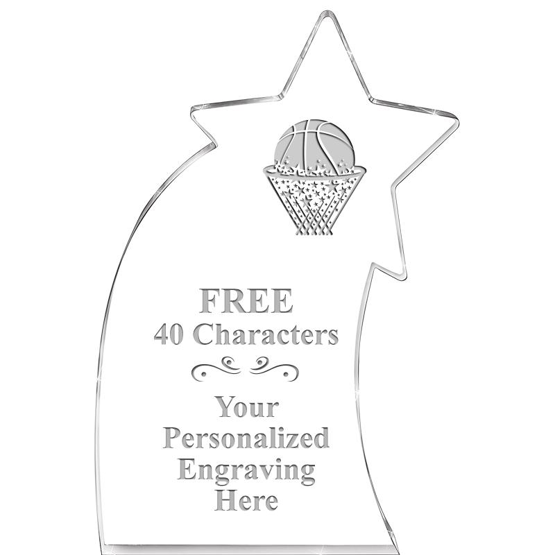 8" SHOOTING STAR ACRYLIC