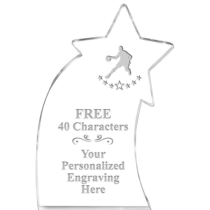 8" SHOOTING STAR ACRYLIC