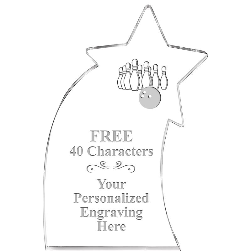 8" SHOOTING STAR ACRYLIC