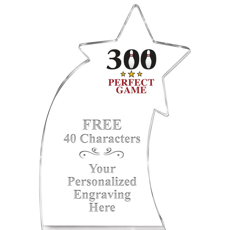 8" SHOOTING STAR ACRYLIC