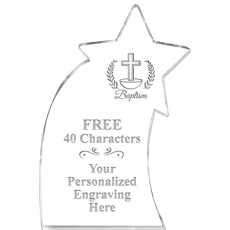 8" SHOOTING STAR ACRYLIC