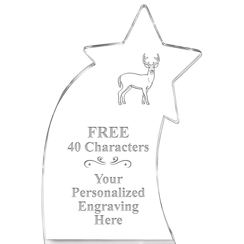 8" SHOOTING STAR ACRYLIC