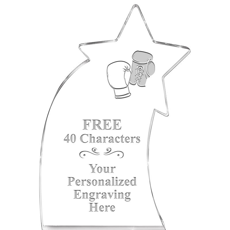 8" SHOOTING STAR ACRYLIC