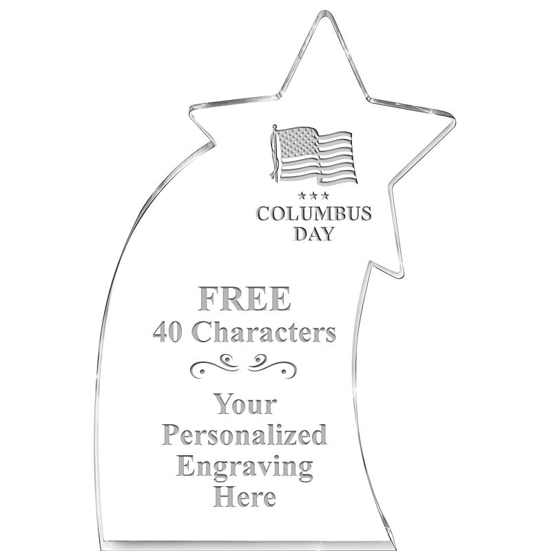 8" SHOOTING STAR ACRYLIC