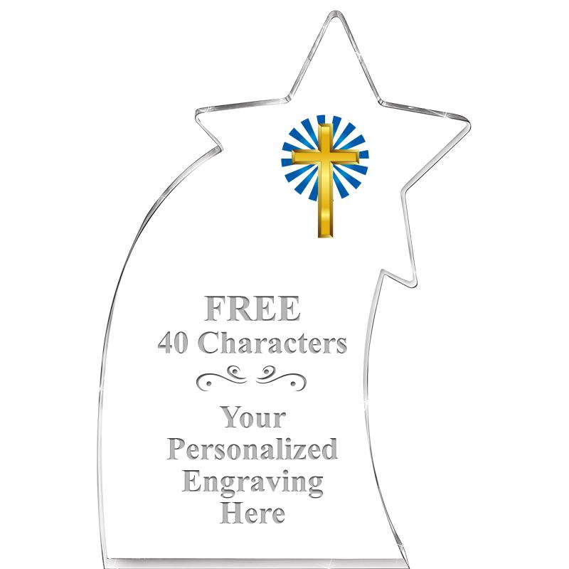 8" SHOOTING STAR ACRYLIC