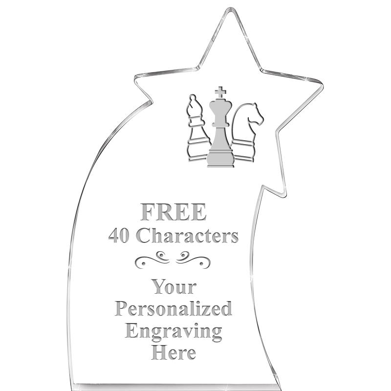 8" SHOOTING STAR ACRYLIC