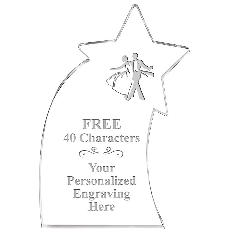 8" SHOOTING STAR ACRYLIC