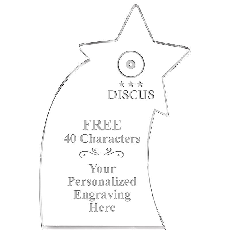 8" SHOOTING STAR ACRYLIC