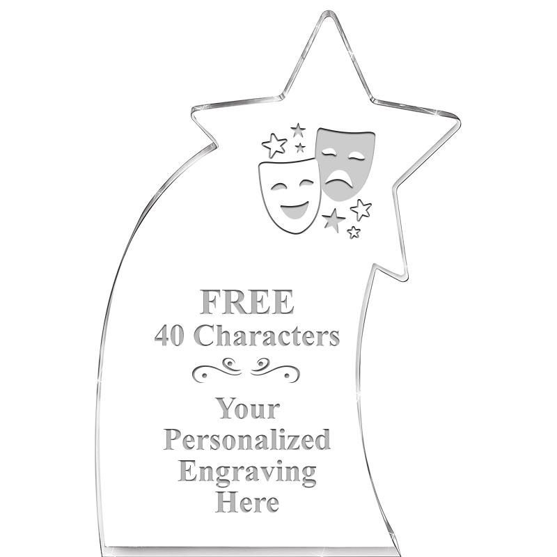 8" SHOOTING STAR ACRYLIC