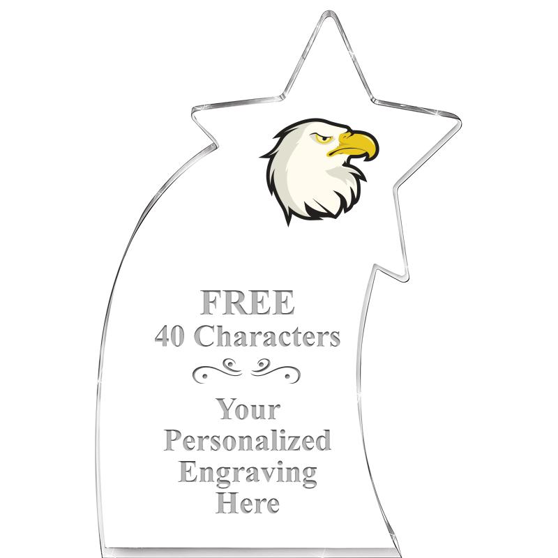 8" SHOOTING STAR ACRYLIC