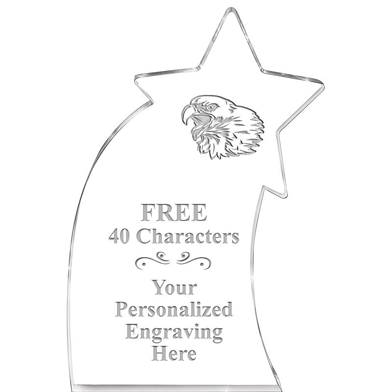 8" SHOOTING STAR ACRYLIC