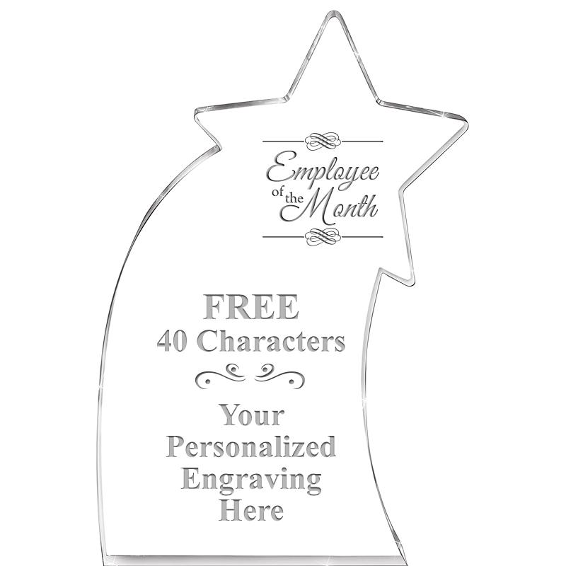 8" SHOOTING STAR ACRYLIC