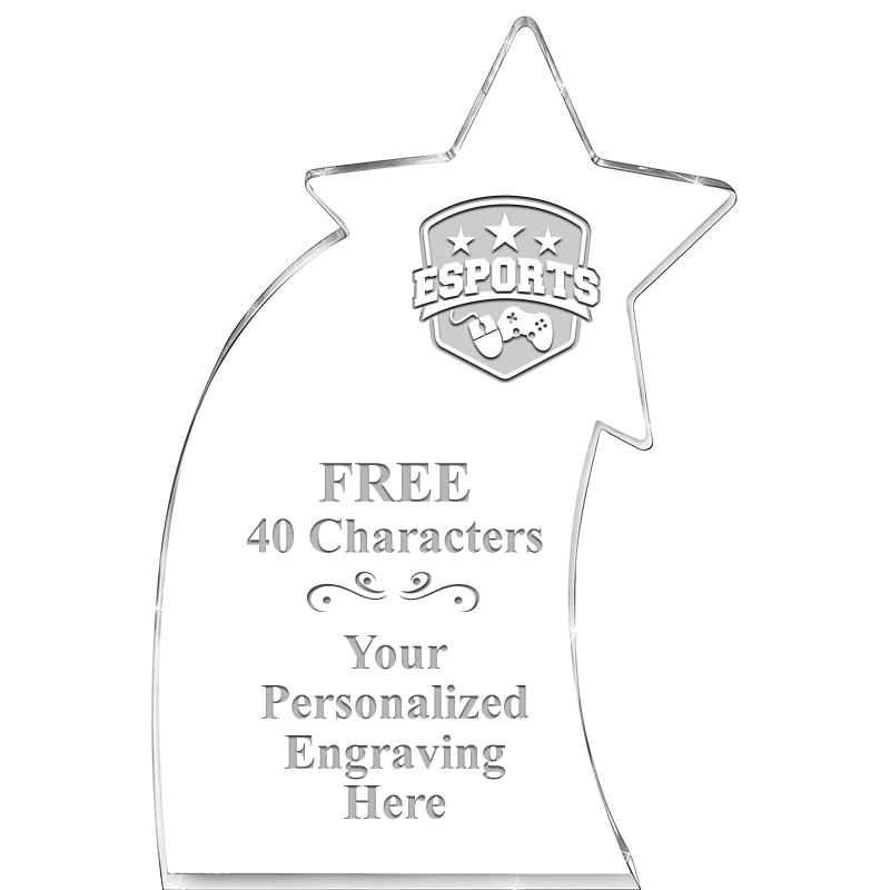 8" SHOOTING STAR ACRYLIC