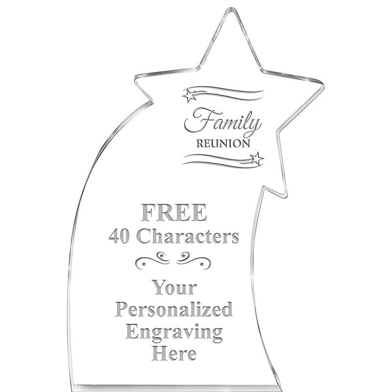 8" SHOOTING STAR ACRYLIC