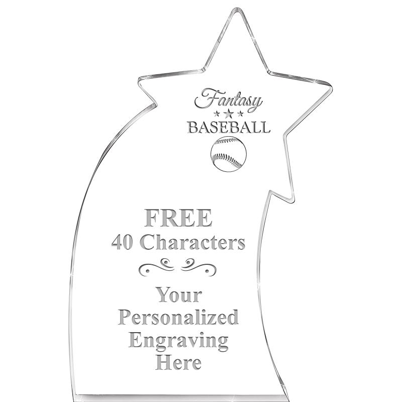 8" SHOOTING STAR ACRYLIC