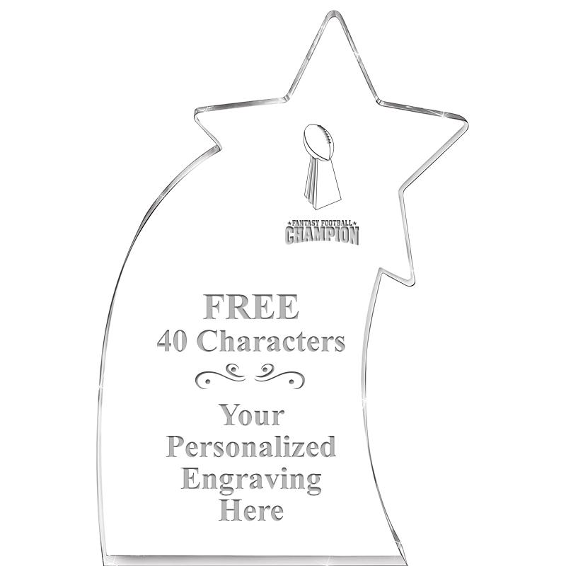 8" SHOOTING STAR ACRYLIC