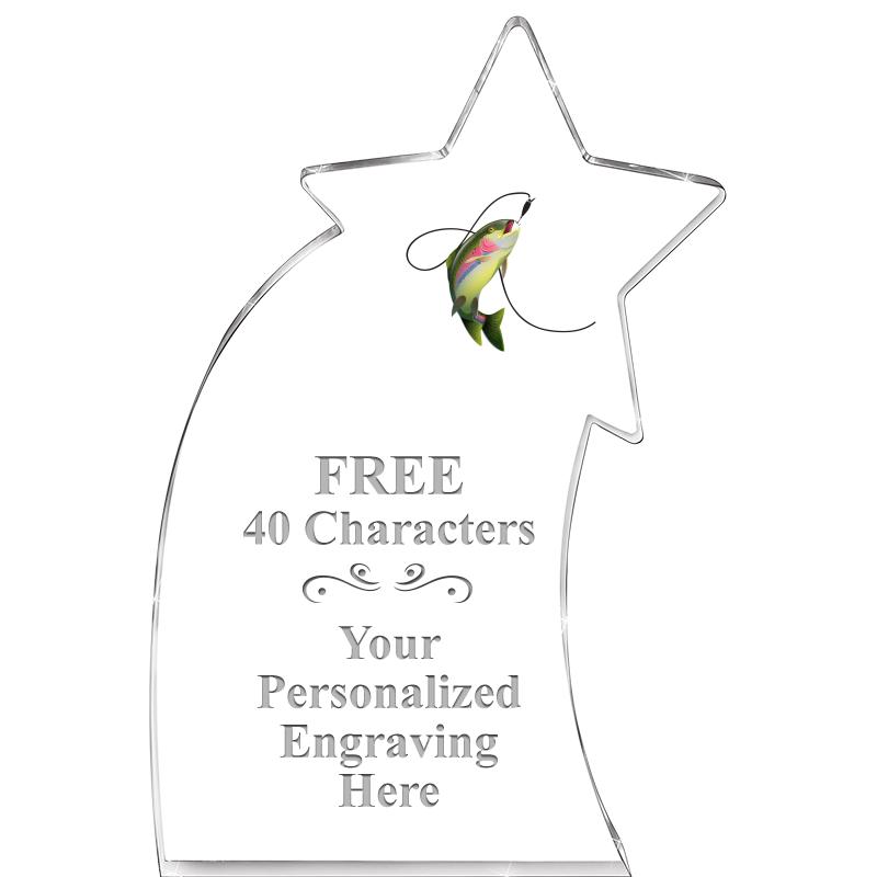 8" SHOOTING STAR ACRYLIC