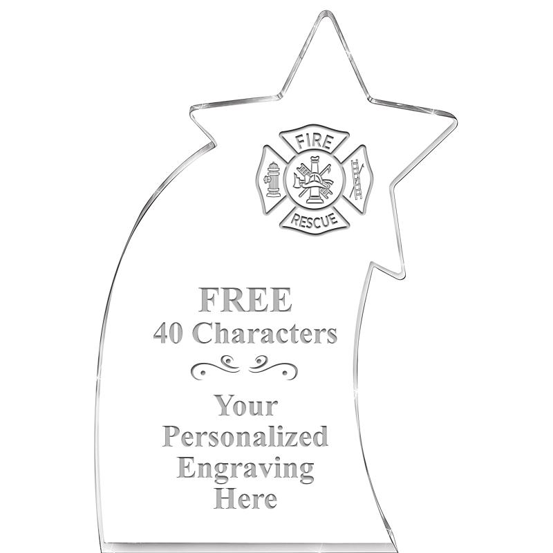 8" SHOOTING STAR ACRYLIC