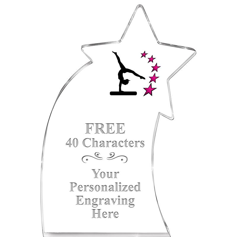 8" SHOOTING STAR ACRYLIC