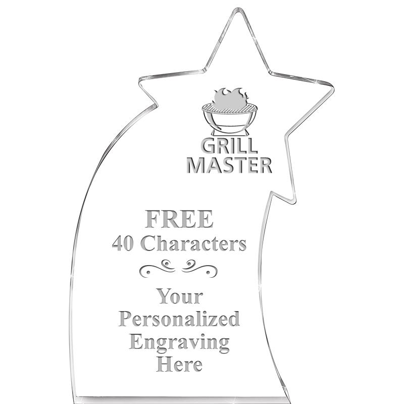 8" SHOOTING STAR ACRYLIC