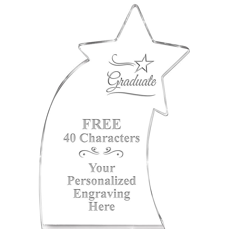 8" SHOOTING STAR ACRYLIC