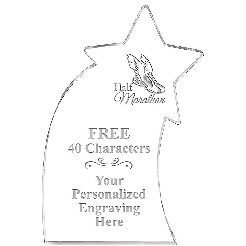 8" SHOOTING STAR ACRYLIC