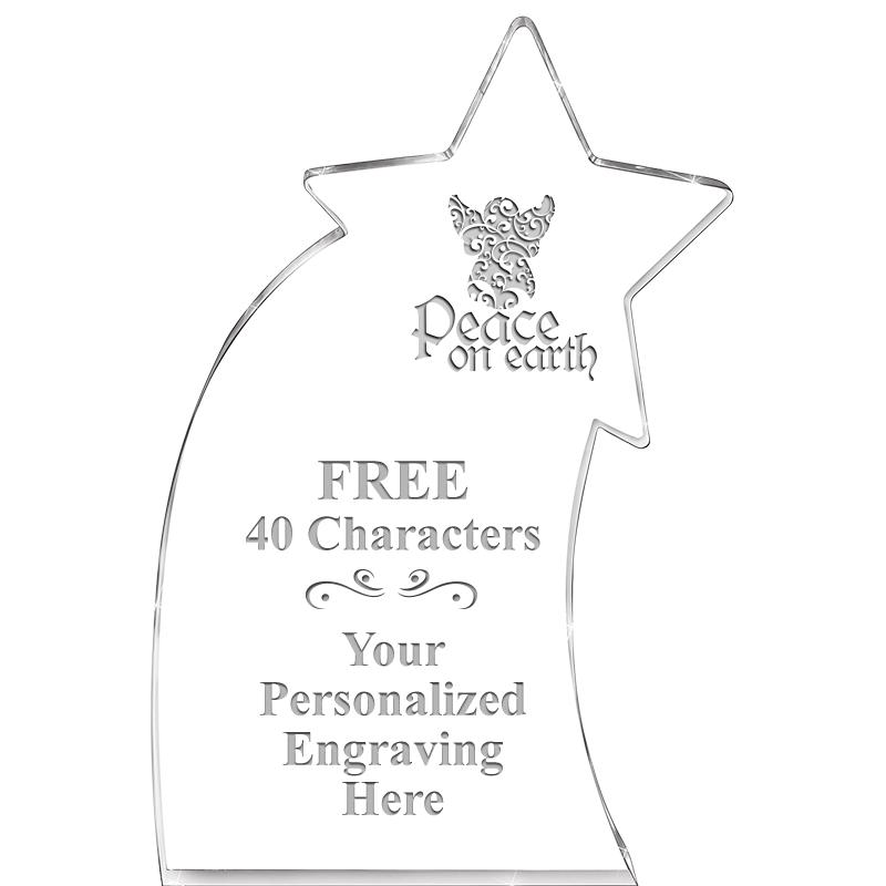 8" SHOOTING STAR ACRYLIC