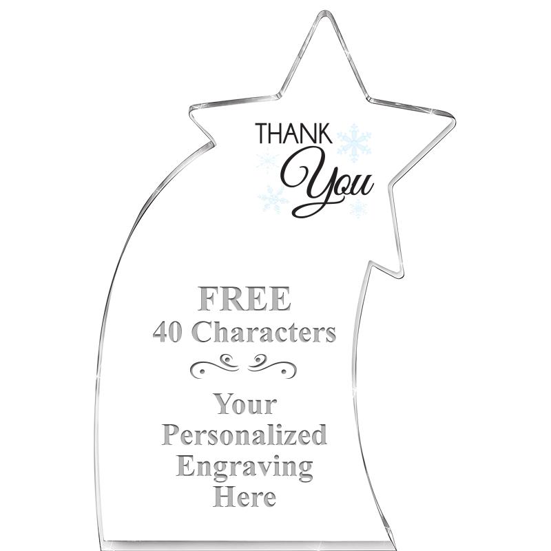 8" SHOOTING STAR ACRYLIC