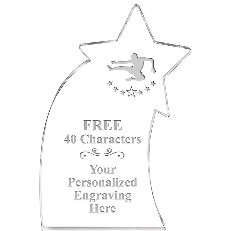 8" SHOOTING STAR ACRYLIC