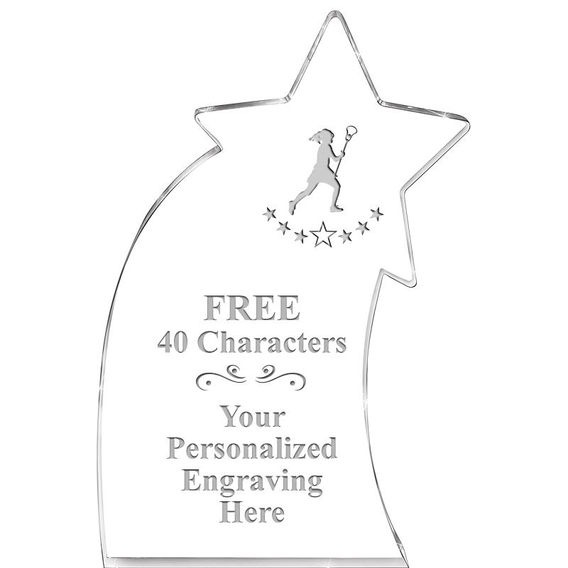 8" SHOOTING STAR ACRYLIC