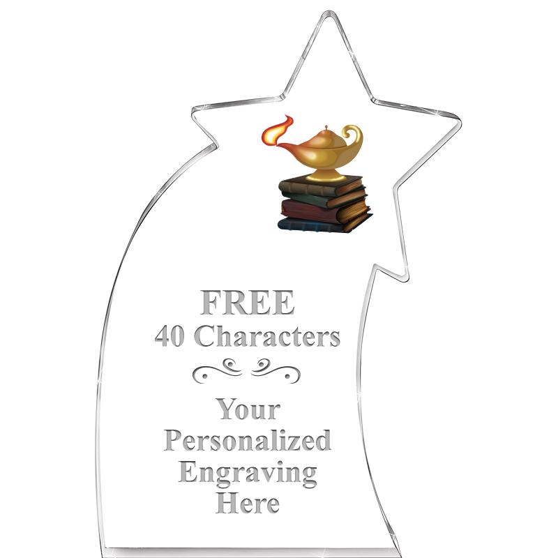 8" SHOOTING STAR ACRYLIC