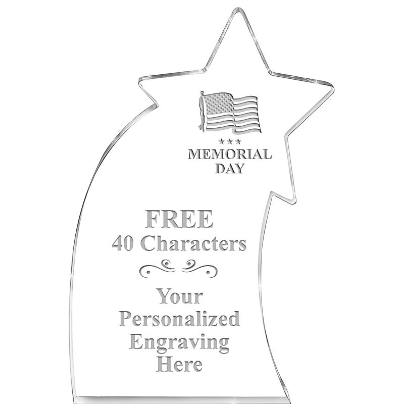 8" SHOOTING STAR ACRYLIC