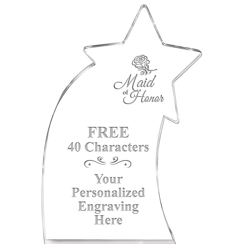 8" SHOOTING STAR ACRYLIC