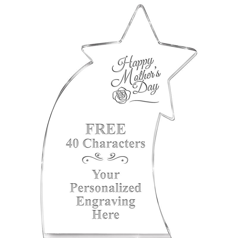 8" SHOOTING STAR ACRYLIC