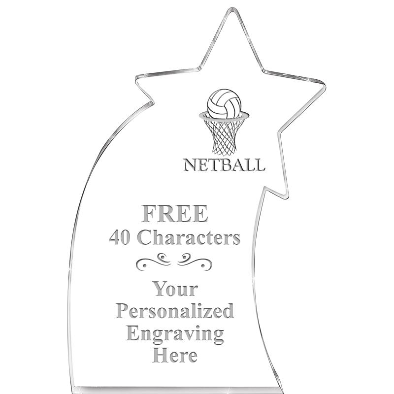 8" SHOOTING STAR ACRYLIC