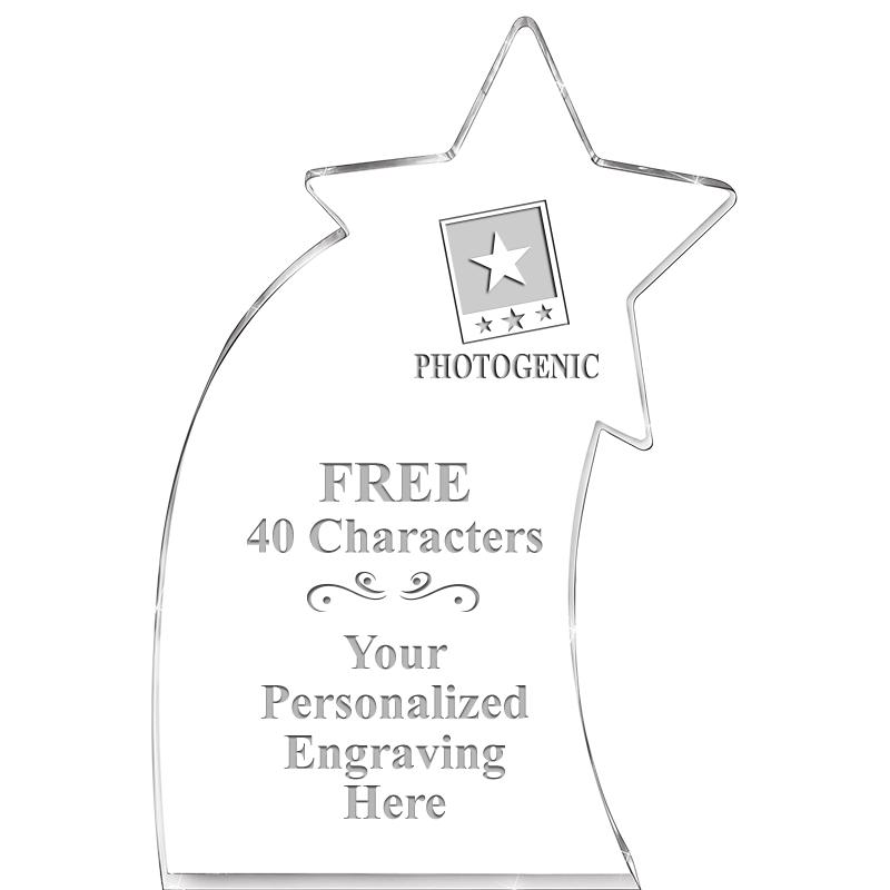 8" SHOOTING STAR ACRYLIC