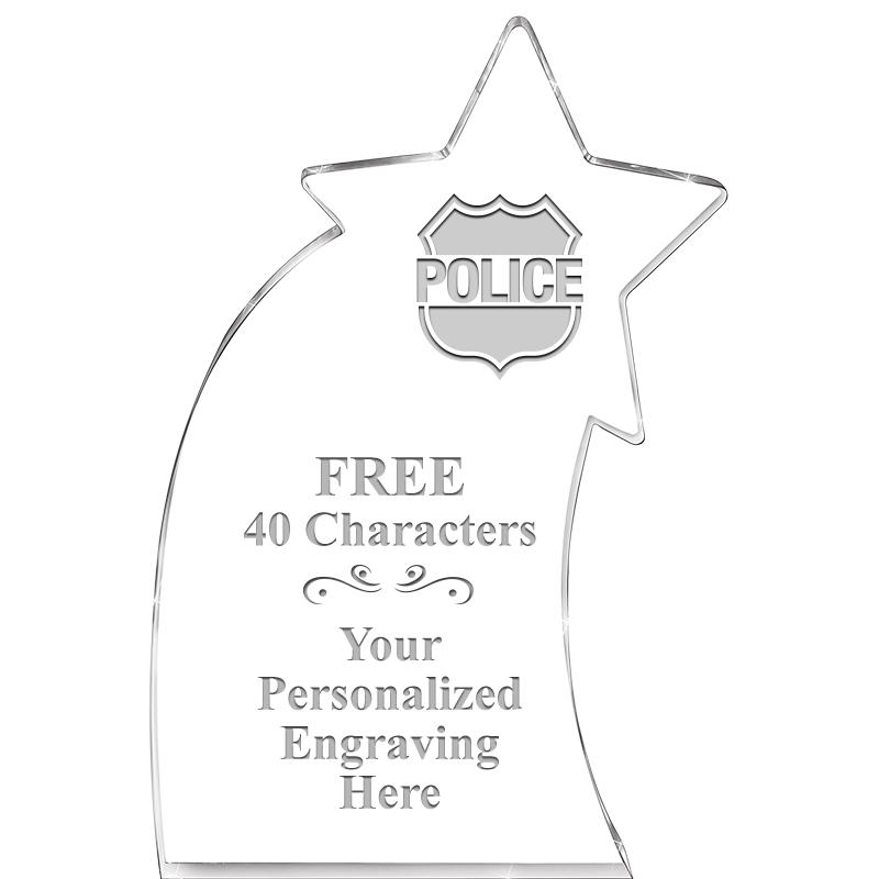 8" SHOOTING STAR ACRYLIC